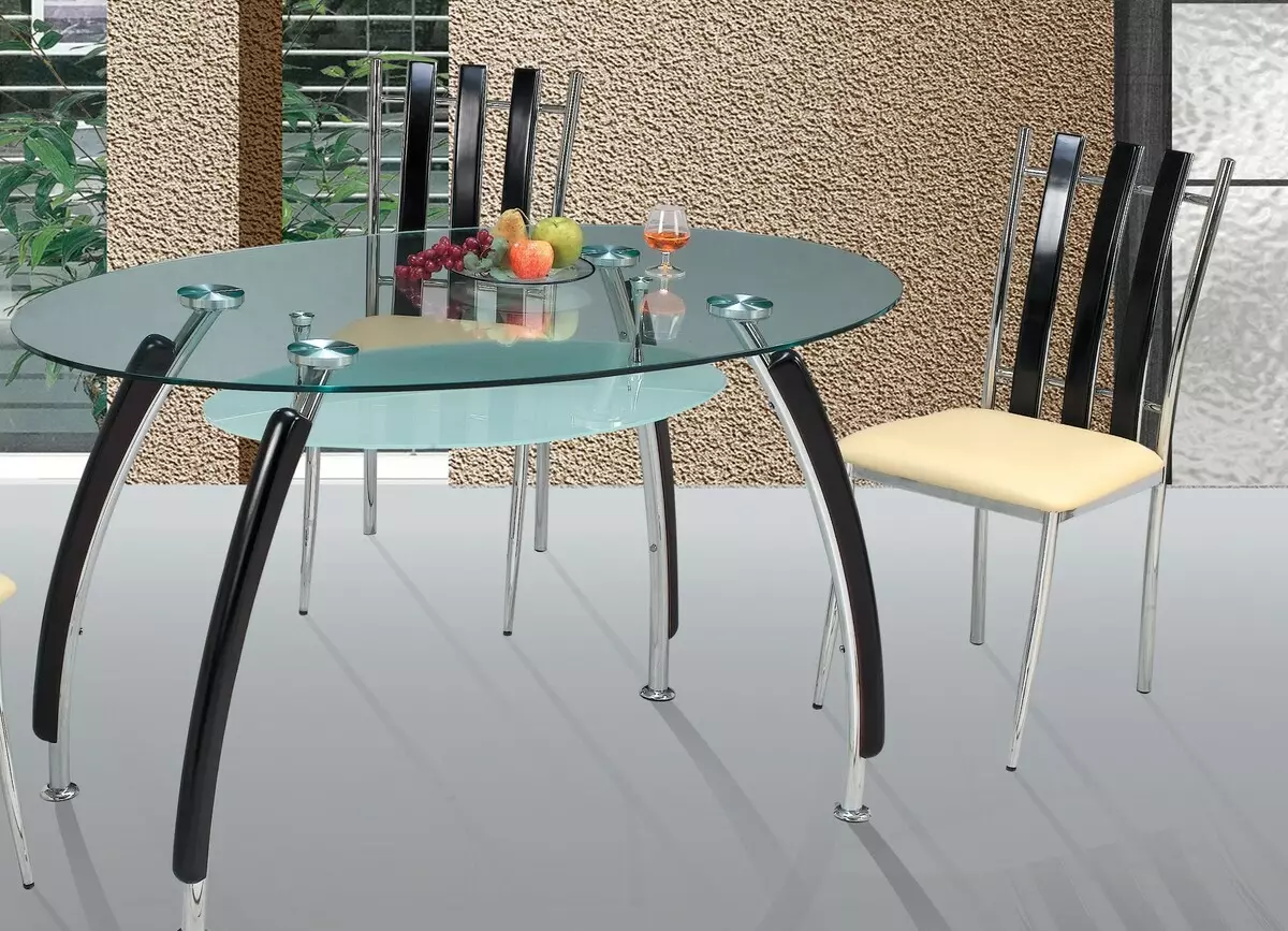صندلی های آشپزخانه بر روی قاب فلزی (68 عکس): صندلی های آشپزخانه با یک پشتی بر روی قاب فلزی، مدل های فولادی کروم و صندلی های فلزی با پاهای فلزی 21071_22