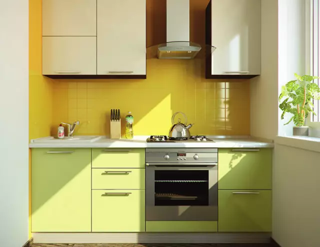 پستی کچن (64 فوٹو): باورچی داخلہ میں باورچی خانے کے ہیڈسیٹ رنگ پستی کا انتخاب کرتے ہیں. وال پیپر کے ساتھ کون سا رنگ کونے اور براہ راست سر ہے؟ 21082_30
