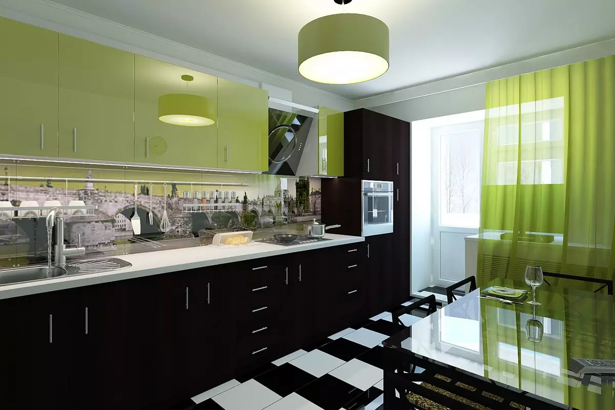 Olíva konyhák (82 fotók): Olive Color Kitchen Headset funkciók a konyha belső kialakítása. Milyen színek helyezkednek el a falakat? 21085_28
