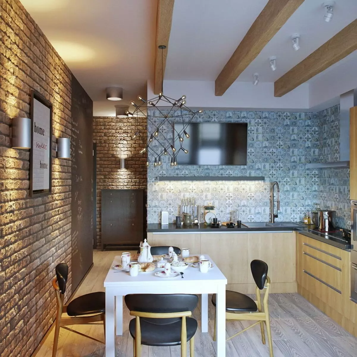 Loft kwizin nan style galata (52 foto): karakteristik style nan 