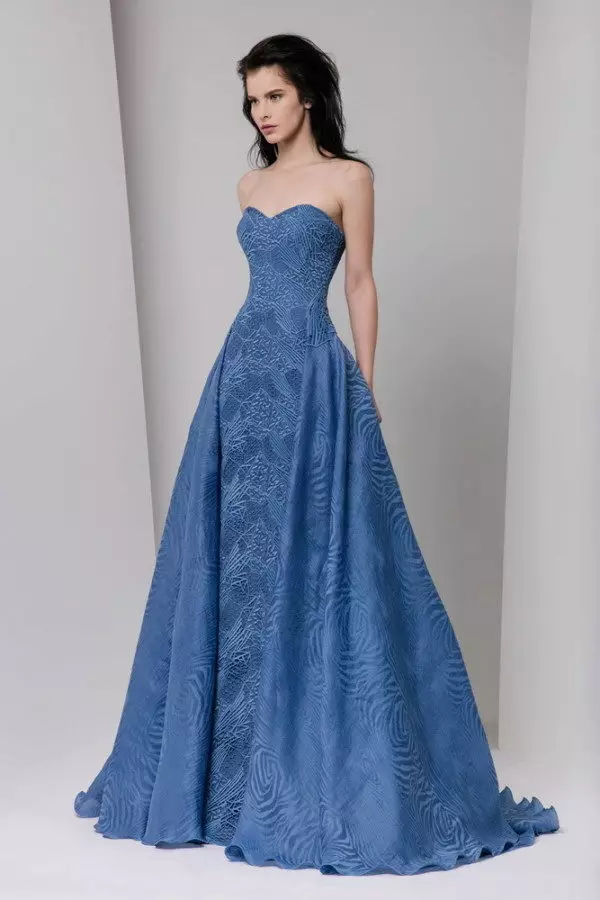 Vestido de prix azul