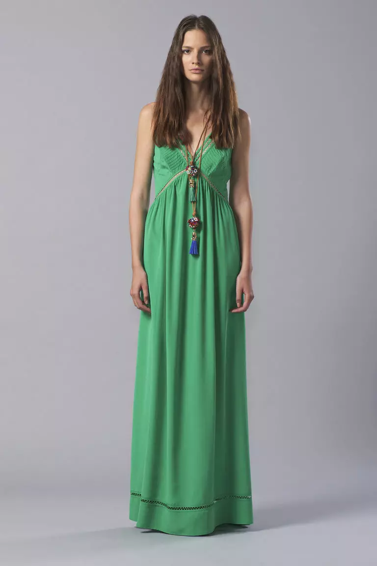 Прибор хаљина у зеленој боји