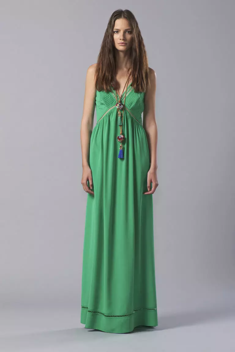 Vestido de prix en verde