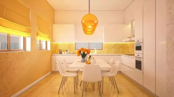Virtuves ziloņkorija (64 fotogrāfijas): Virtuves austiņu krāsu ziloņkaula un citu toņu izvēle interjerā, dizaina virtuvēs klasiskajā stilā un citos virzienos 21105_39
