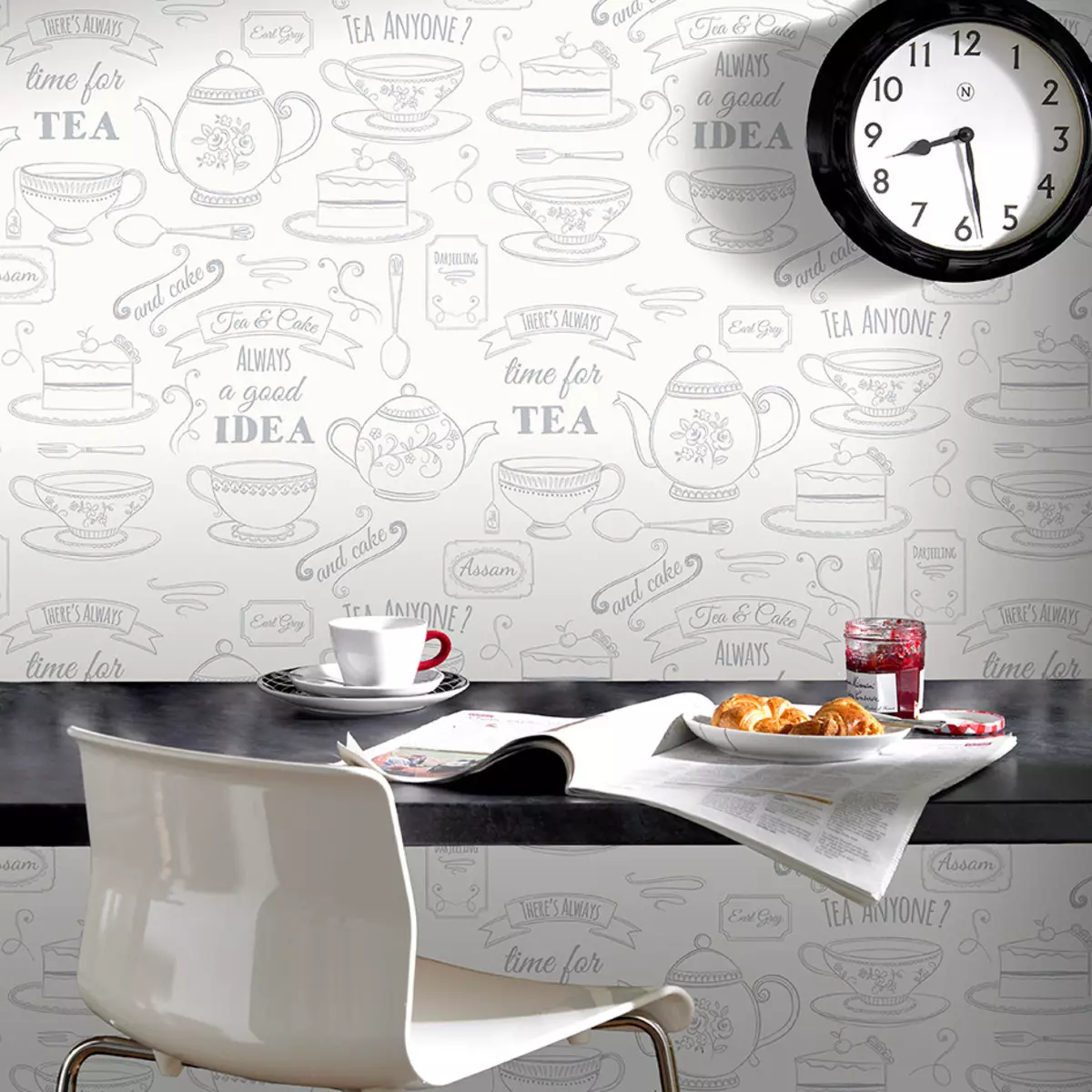 Fons de Pantalla de cuina (102 fotos): cuina disseny de el paper pintat per parets de la cuina a l'apartament, força brillant, brillant i altres opcions de paper tapís a l'interior 21113_51