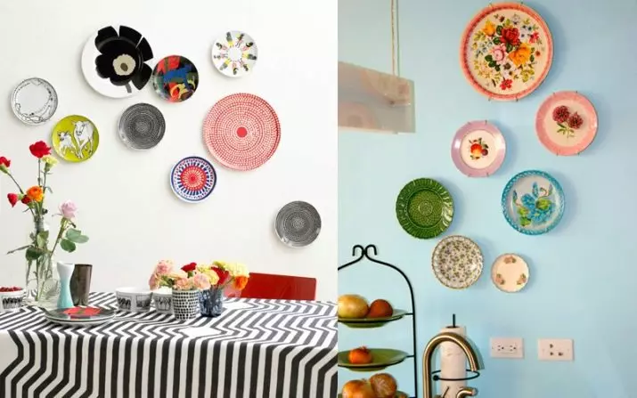 Ѕид декор во кујната (56 фотографии): Како да се украсуваат ѕидовите со налепници? Опции за украсување празни ѕидови со плочи во модерен стил. Примери на Интеррера 21150_51