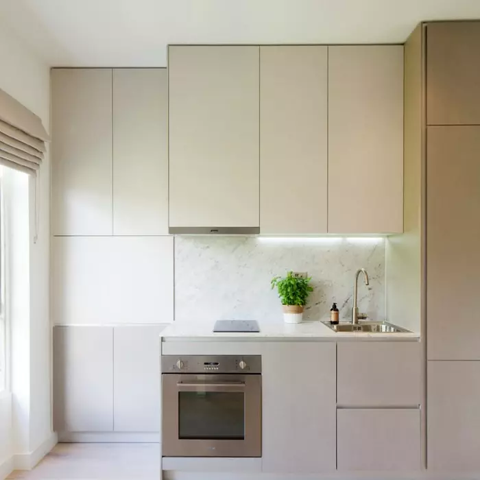 Unutra kuhinja 9 kvadratnih metara. m u modernom stilu (52 fotografija): dizajna, zanimljive ideje 21155_12