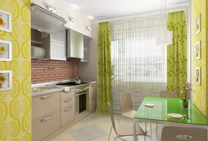 Interiør køkken 9 kvadratmeter. m i moderne stil (52 billeder): Design funktioner, interessante ideer 21155_43
