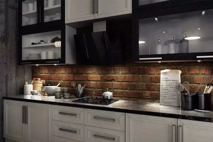 Rozměry zástěrek v kuchyni (21 fotek): Standardní výška a šířka kuchyňských zástěrek. Co by mělo být výška od podlahy? 21195_20