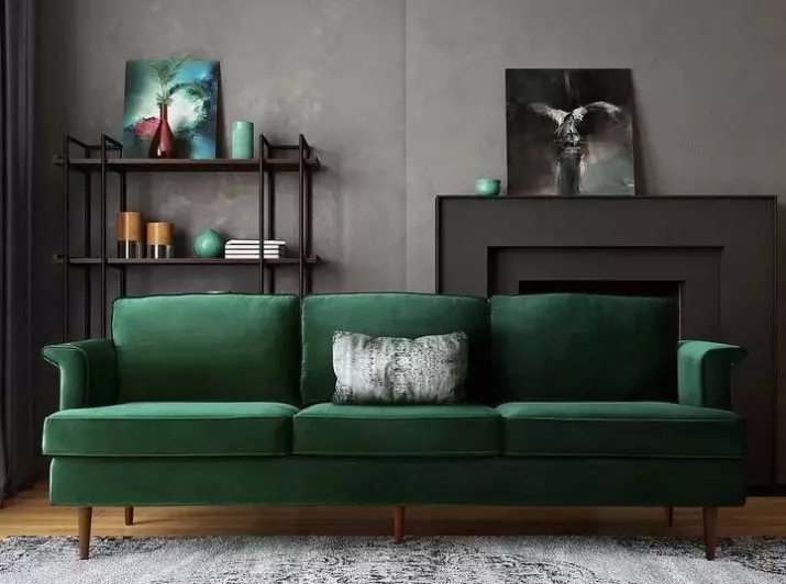 Duża sofa w salonie (42 zdjęcia): Wybierz duże linie proste i sofy składane w kształcie 3, 4 metry 21234_37