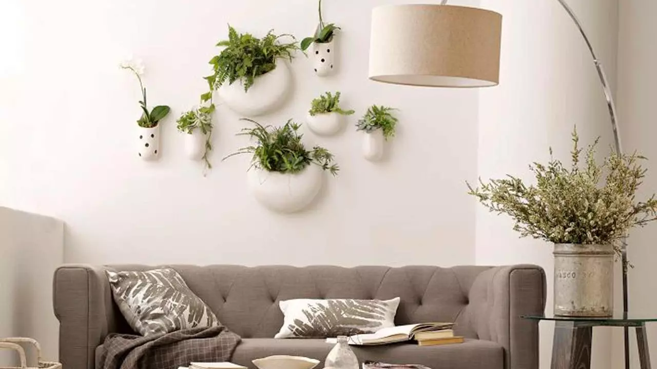 Jak udělat zeď v obývacím pokoji nad pohovkou? 49 fotografií Jak a jak ozdobit zeď v hale? Accent Wall Design nápady přes pohovku 21236_49