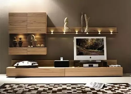 Modern dia's voor de woonkamer (74 foto's): modulair en andere slide muren in een kamer in een moderne stijl. Modieuze ongewone nieuwigheden 21238_18