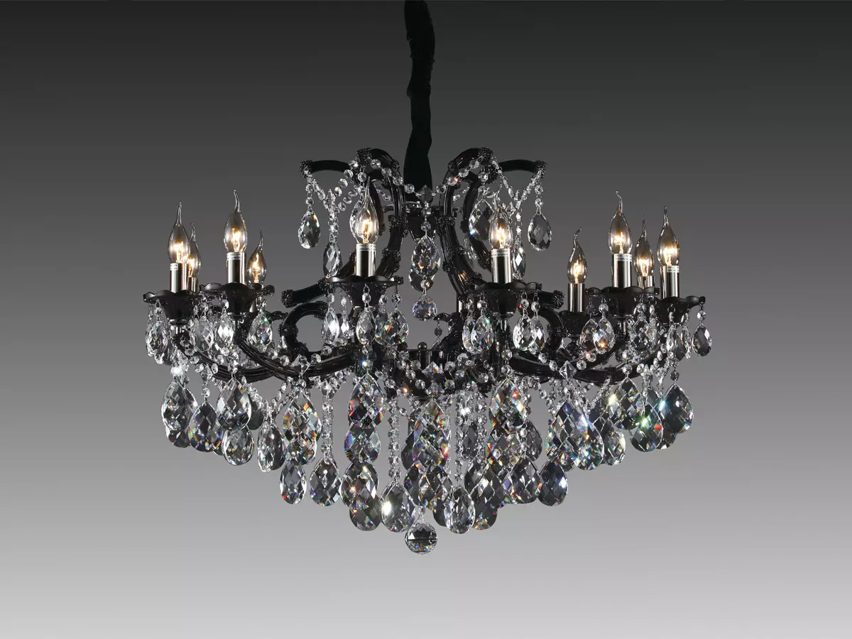 Chandeliers дар хонаи хоб (85 акс): Моделҳои шифт: Моделҳои шифт барои шифт, бо рӯшноӣ дар сабкҳои замонавӣ ва классикӣ, доғҳои зебои услубӣ 21306_56