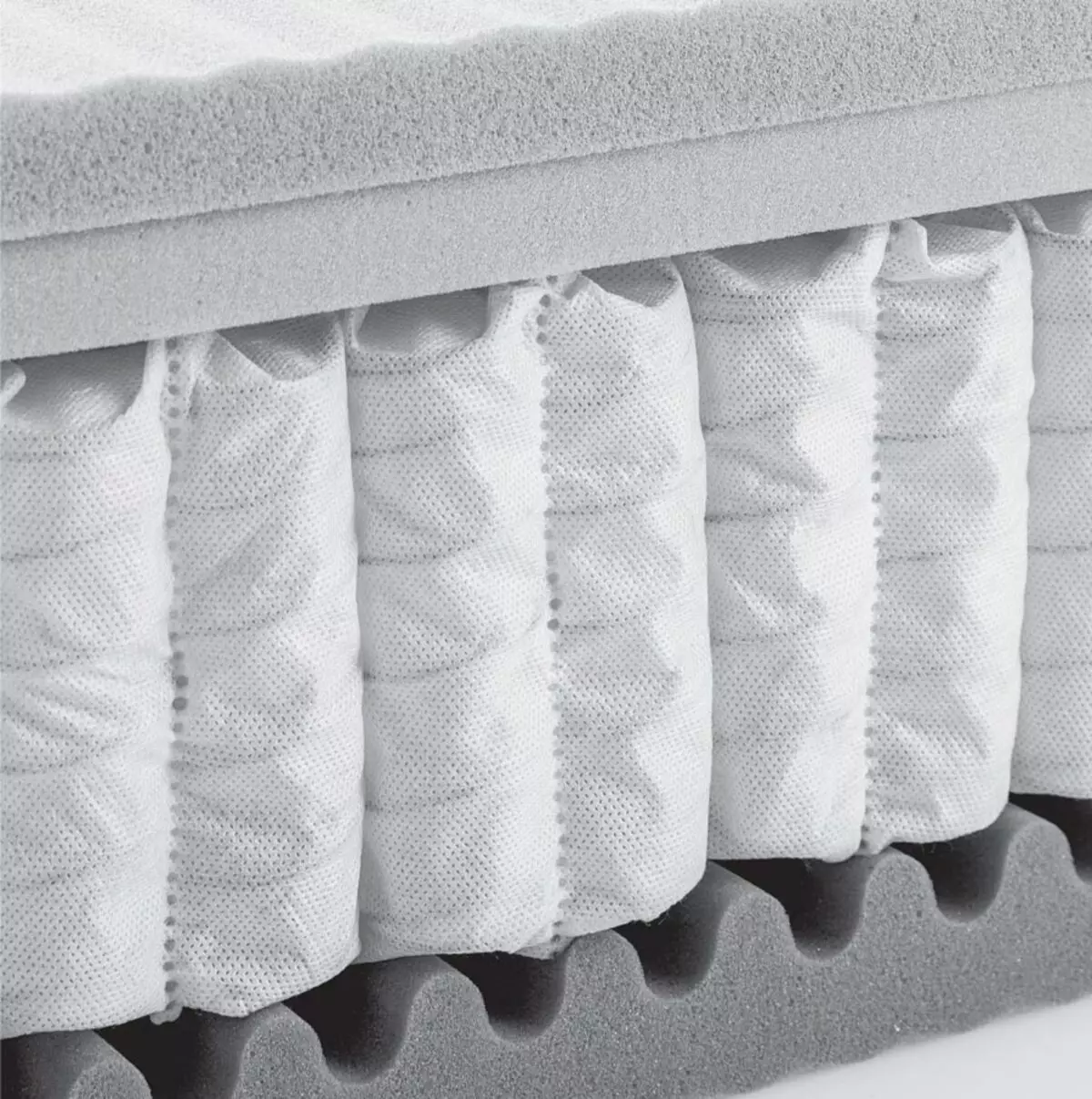 Mattresses with independent springs: their rating. Orthopedic mattresses 160x200 and 90x200, other sizes. Are they better mattresses with a dependent spring block? 21312_33