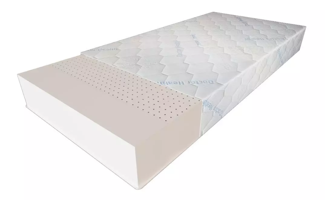 矫形味床垫：没有弹簧，中刚度，硬柔软的模型概述。什么床垫更好：春天或缺陷？ 21319_6