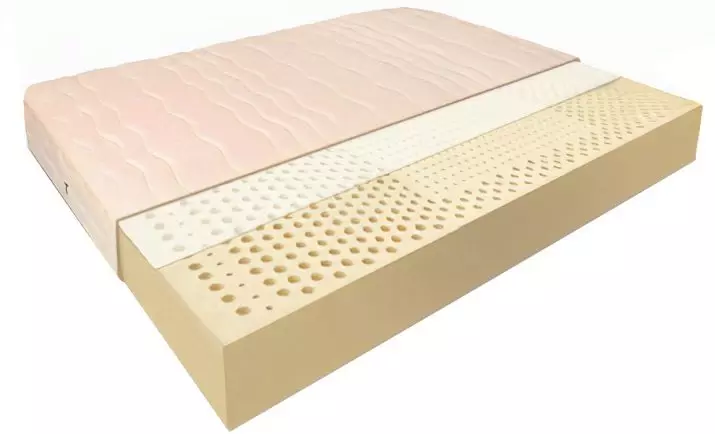 Dyshek për gjumë në dysheme: dyshekë në natyrë japoneze në vend të shtretërve për mysafirët, modelet e larta dhe të tjera, shembuj në brendësi 21322_38