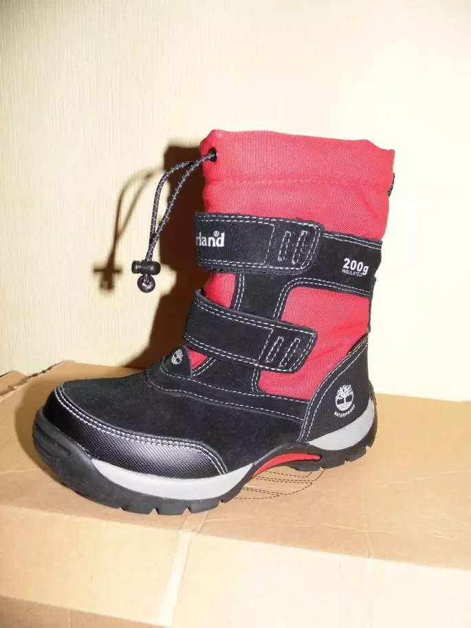 Timberland Boots (29 mga larawan): Mga modelo ng taglamig ng mga bata 2134_28