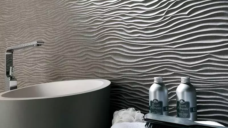 Matte tile for the bathroom: Advantages and disadvantages of matte ceramic tiles for the bathroom, design under stone and other options 21360_16