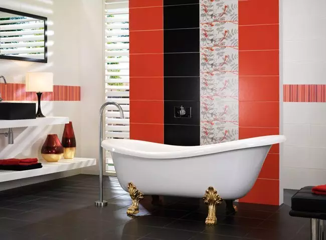 用於浴室的磨砂瓷磚：浴室啞光瓷磚的優缺點，石材下的設計和其他選擇 21360_7