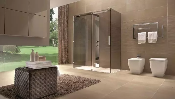 シャワー（60枚の写真）のガラスパーティション：ガラスブロックからのガラスシャワーフェンスの種類、90×90 cm、継手の選択。浴室のデザイン 21370_55