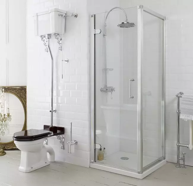 Rafturi de duș: soiuri de sisteme de duș pentru baie. Ceea ce este inclus în setul cu cască set pentru suflet? BRAVAT, LEMARK BRANDS Review și altele 21374_10