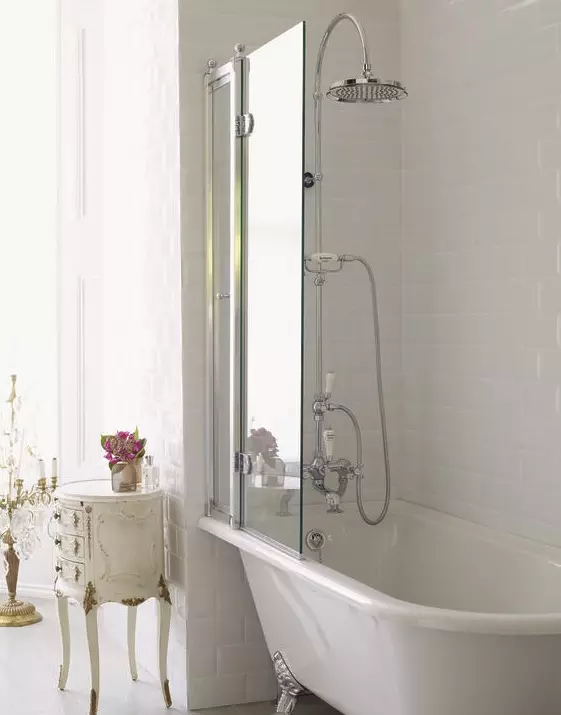 Rak mandi: varietas sistem shower untuk kamar mandi. Apa yang termasuk dalam headset set untuk jiwa? Bravat, Lemark Brands Ulasan dan lainnya 21374_12