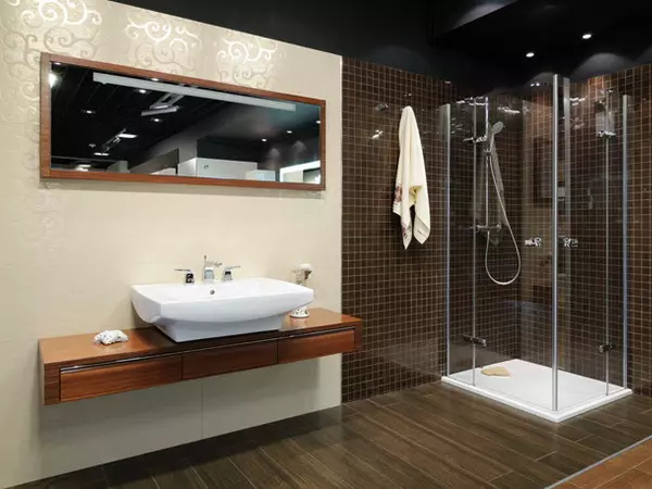 ชั้นวางฝักบัวอาบน้ำ: โรงอาบน้ำที่หลากหลายสำหรับห้องน้ำ ชุดหูฟัง SET รวมถึงอะไร Bravat รีวิวแบรนด์ LeMark และอื่น ๆ 21374_38