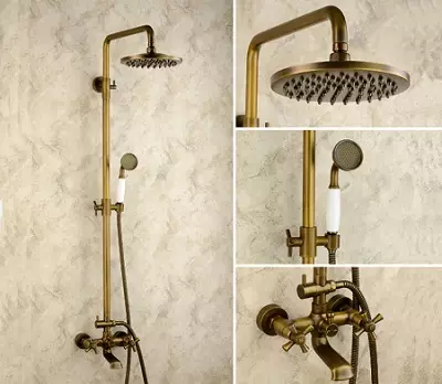 Rak mandi: varietas sistem shower untuk kamar mandi. Apa yang termasuk dalam headset set untuk jiwa? Bravat, Lemark Brands Ulasan dan lainnya 21374_39