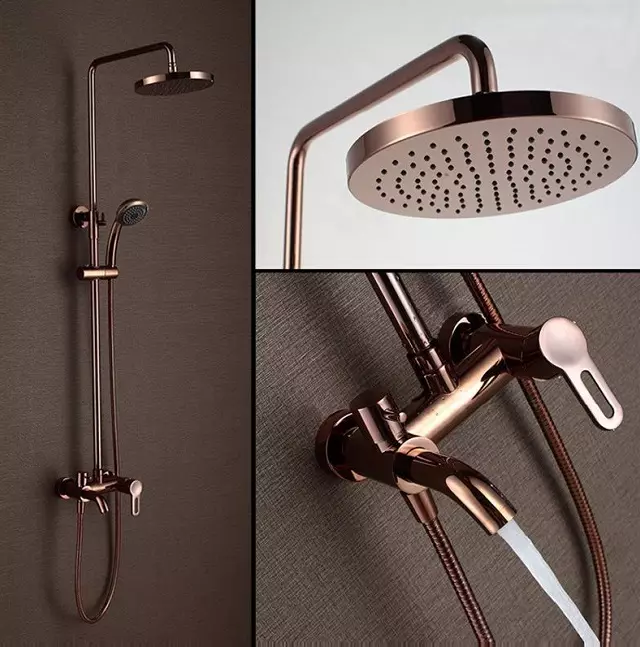 Rak mandi: varietas sistem shower untuk kamar mandi. Apa yang termasuk dalam headset set untuk jiwa? Bravat, Lemark Brands Ulasan dan lainnya 21374_40