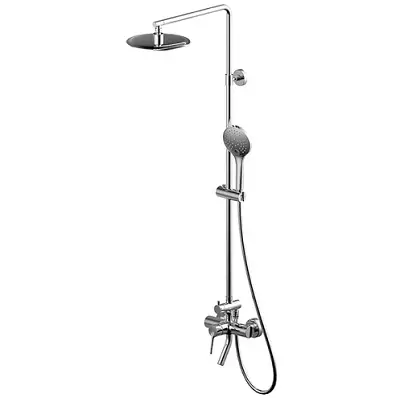 Rak mandi: varietas sistem shower untuk kamar mandi. Apa yang termasuk dalam headset set untuk jiwa? Bravat, Lemark Brands Ulasan dan lainnya 21374_51