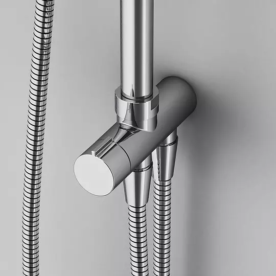 Rafturi de duș: soiuri de sisteme de duș pentru baie. Ceea ce este inclus în setul cu cască set pentru suflet? BRAVAT, LEMARK BRANDS Review și altele 21374_58