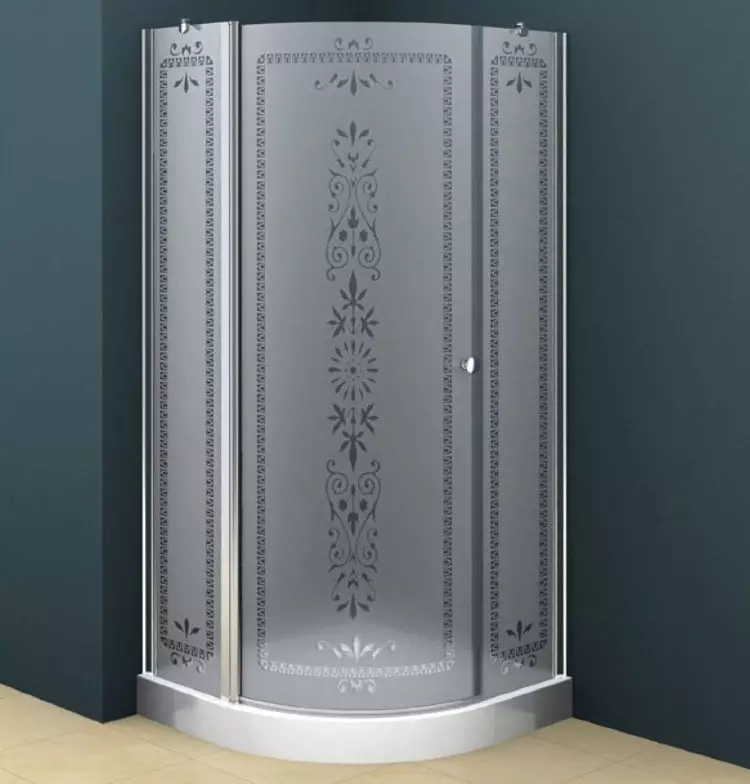 팔레트 (61 장의 사진)가있는 샤워 모서리 : 모델 80x80, 70x90, 80x100, 120x80cm 및 스틸 및 세라믹 팔레트가있는 기타 크기 21381_29