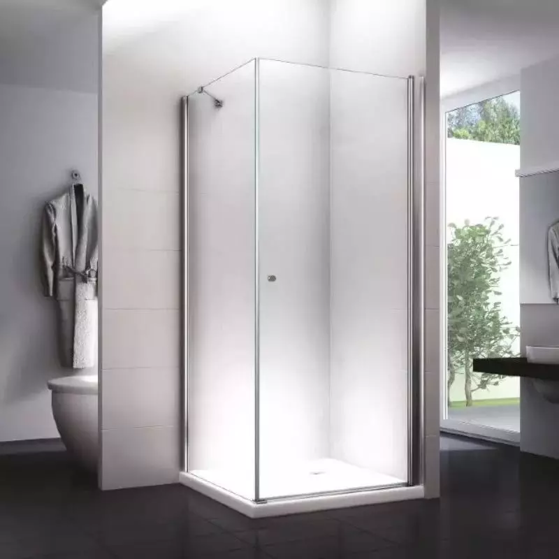 Shower corners from Germany: with pallet and without, 90x90 and 80x80, 100x100 and other angles sizes. Overview of German producers 21383_6