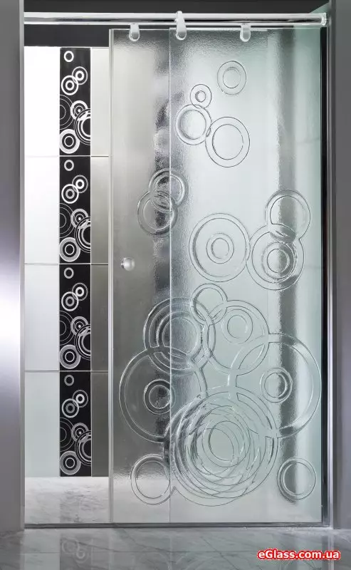 유리로 만든 샤워 모서리 : 강화 유리, 팔레트가있는 80x80 cm 모서리, 텍스처 유리 및 무광택, 기타 옵션 21386_41