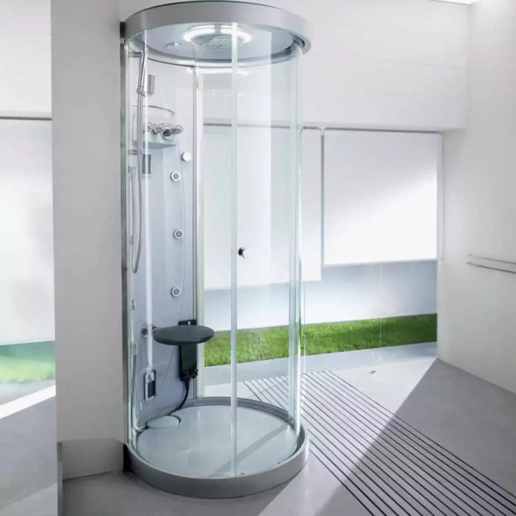 Salle d'eau dans une maison privée (67 photos): les options de design d'intérieur avec fenêtre. Comment équiper? Exemples intéressants 21393_12