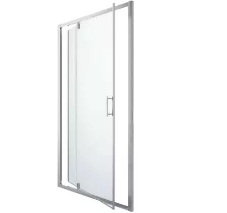 الأبواب داخل الاستحمام: الزاوي الزاوي، الأبواب 110-120 سم و 130-170 سم، أبعاد أخرى. نماذج من ألمانيا وإيطاليا، من كوبيه البولي والباب 21396_63