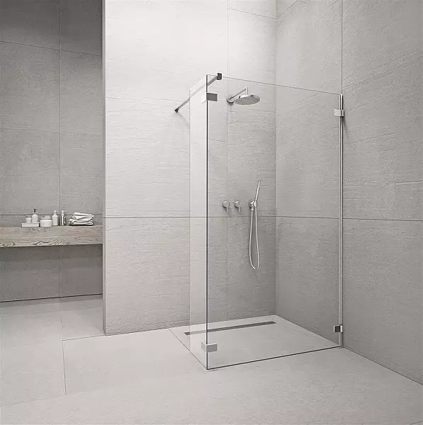 Dutxar-se sense dutxa al bany (57 fotos): El disseny i la decoració de la cambra de bany amb l'escena de l'ànima sense una cabina en una casa privada i apartaments 21400_20