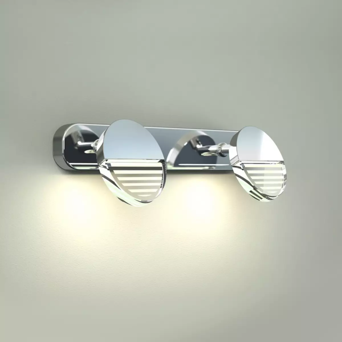 Pencahayaan di bilik mandi dengan siling regangan (50 gambar): Bagaimana untuk meletakkan lampu titik LED dan candelier? 21416_13