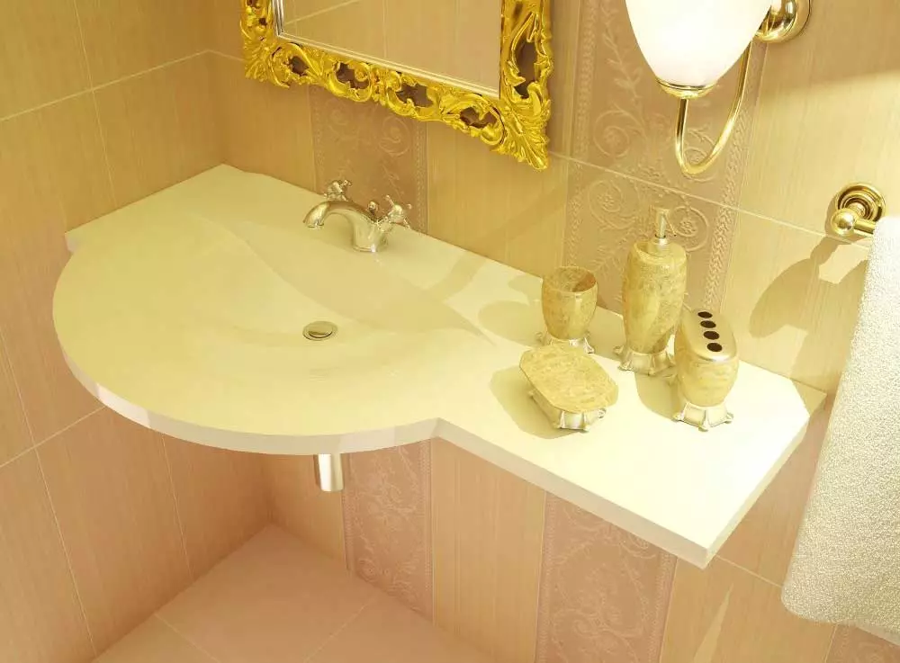 浴室下沉（113张照片）：尺寸的洗脸盆，桌面下的模型，亚克力和陶瓷，狭窄和方形水槽 21421_29