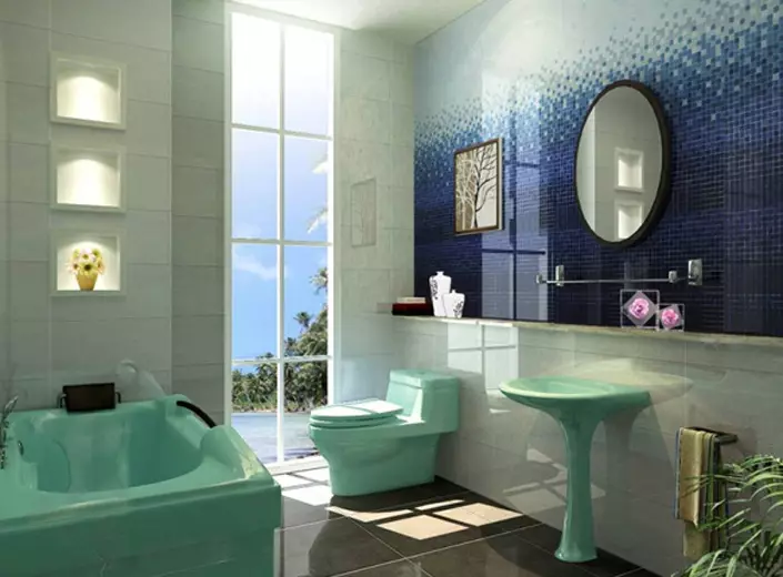 水槽“鬱金香”在浴室裡（62張照片）：用基座洗滌的特點，腿上的殼體尺寸 21433_53