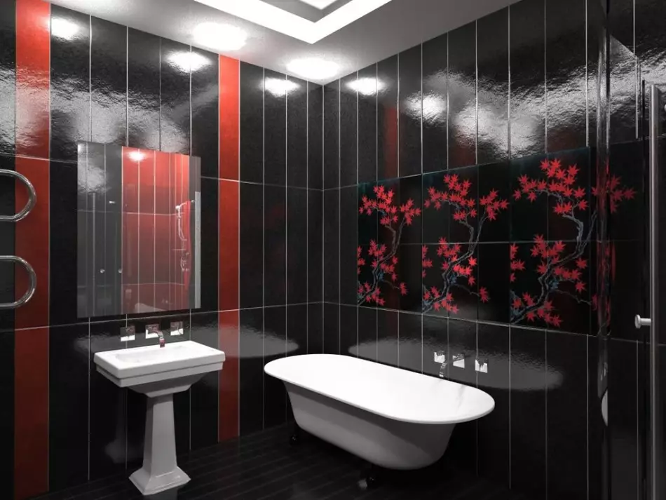 Salle de bain haute technologie (62 photos): une petite salle design dans un appartement d'une pièce, choix de meubles et plomberie 21442_53