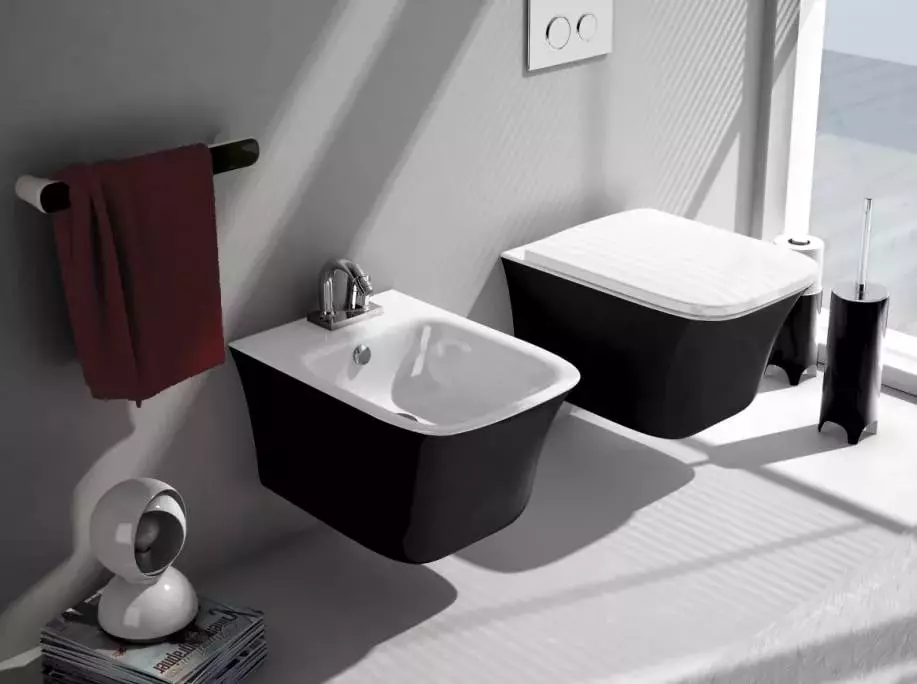 坐浴盆和廁所之間的距離：安裝在安裝之間管道的距離速度。最小和舒適的距離 21452_3