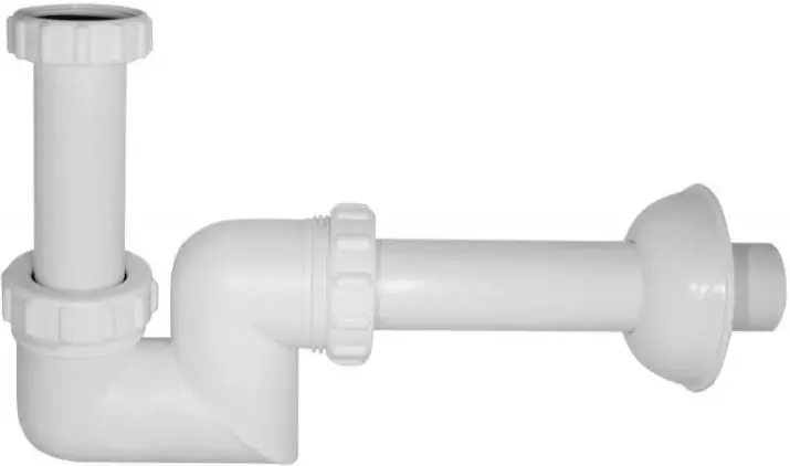 Siphon za bide (18 fotografija): Pregled tišine sa donjim ventilom za Viega bide i druge. Značajke plastike i hromiranih sifona 21457_8