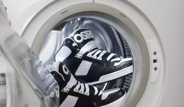 Kā mazgāt čības? 18 Fotogrāfijas Kā tīrīt sporta apavus, kā mazgāt čības iekšā un kā mazgāt auduma un ādas čības 21496_16