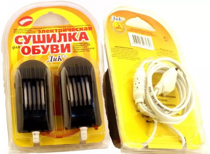 Oinetakoentzako lehorgailu elektrikoak: Nola erabili zentral elektrikoa? Nola aukeratu kanpoko metala edo bestelako lehortzea? Berrikuspen 21503_21