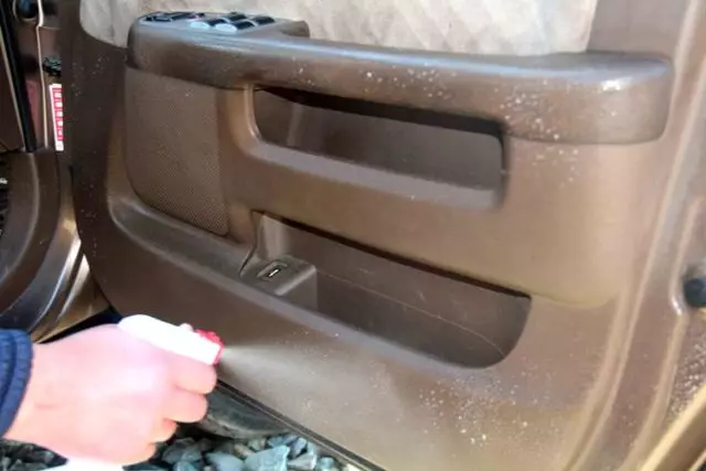 آپ کے اپنے ہاتھوں سے کار کی کیبن کی خشک صفائی: گاڑی میں آزادانہ طور پر خشک صفائی کی نشستیں کیسے بنائے؟ خشک صفائی کی چھت کیسے کریں؟ بھاپ جنریٹر کا انتخاب 21522_27