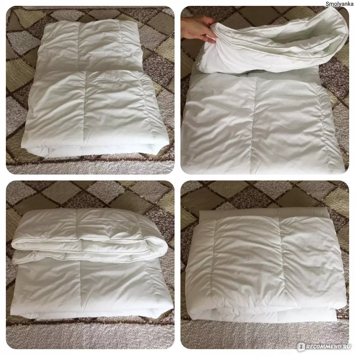 Blanket (58 mga larawan): Paano pipiliin? Ano ito at ano ang mas mahusay? Mga tagagawa. Anong tela ang pinakamahusay na ginagamit para sa lining? Paano tiklop? 21534_56