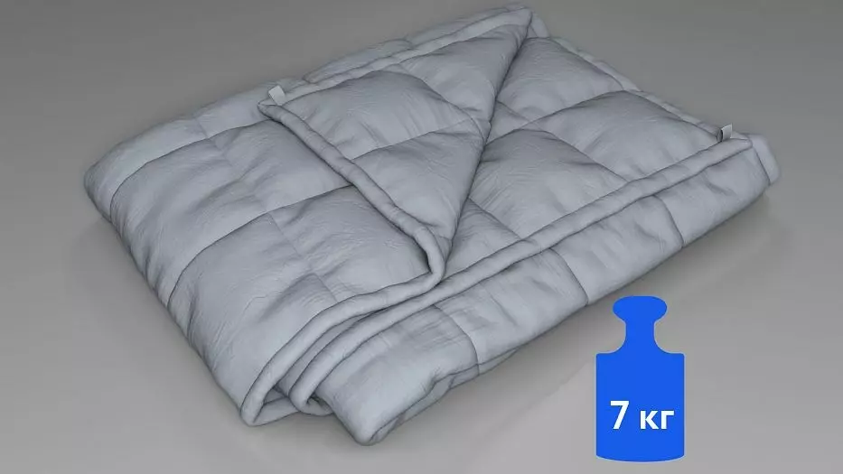 Blanket Titik: Blankets lan bocah-bocah sing Gravitasional, kanthi thermoregulasi lan model liyane perusahaan, review pelanggan 21548_9
