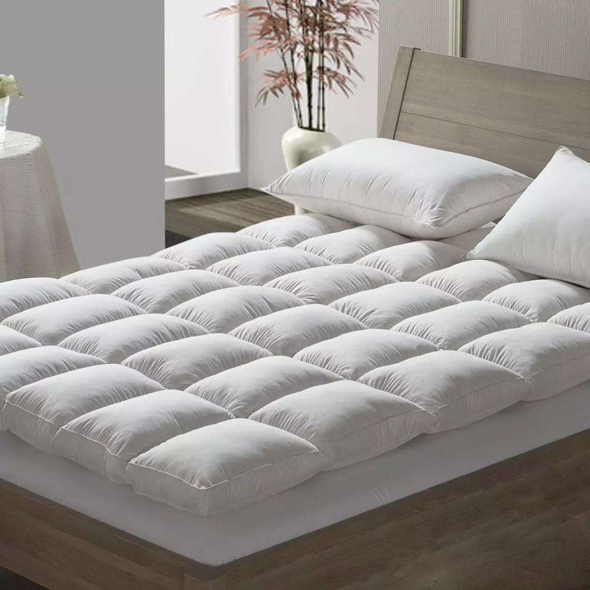 Tolstoy душек покрива: 160x200, 180x200 и 140x200 на креветот, изберете мек висок душек на гумен бенд 21571_12