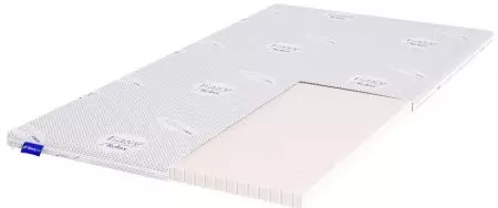 Latex Tilam Meliputi: Model yang diperbuat daripada lateks semula jadi dan tiruan tebal 3 dan 6 cm, Mattress Covers 160x200, 180x200 dan 140x200, ulasan 21576_8